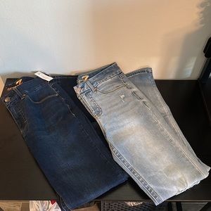 Two pairs of new Seven7 jeans